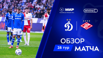 Динамо 2:0 Спартак